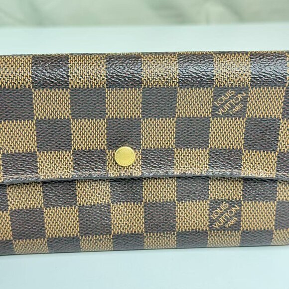 Louis Vuitton Sarah Wallet Damier Ebene - Picture 6 of 8